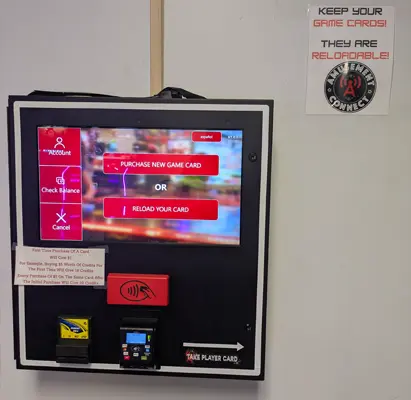 Kid's Arcade Card Machine